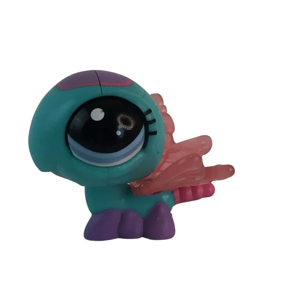 Littlest Pet Shop LPS #2305 Dragonfly Working Light Up Wings‎ #1993 Caterpillar